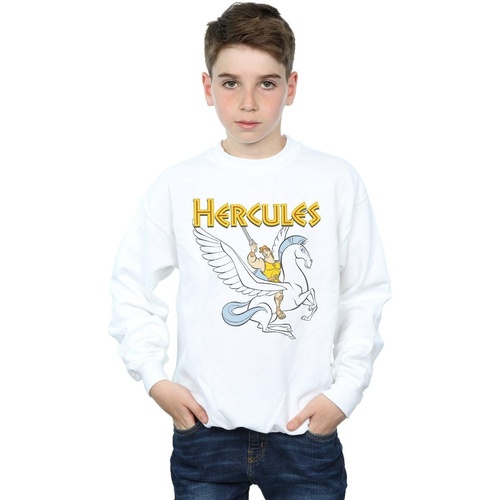 Abbigliamento Bambino Felpe Disney Hercules With Pegasus Bianco