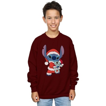 Abbigliamento Bambino Felpe Disney Lilo And Stitch Stitch Christmas Multicolore