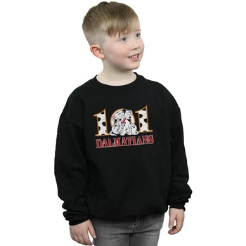 Abbigliamento Bambino Felpe Disney 101 Dalmatians Puppy Hug Nero