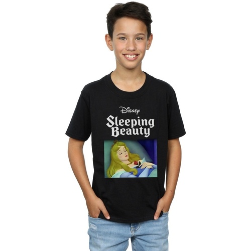 Abbigliamento Bambino T-shirt maniche corte Disney Sleeping Beauty Aurora Nero