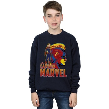 Abbigliamento Bambino Felpe Marvel Captain  Character Blu