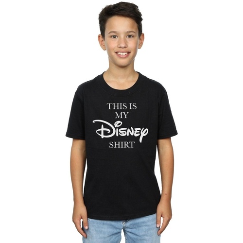 Abbigliamento Bambino T-shirt maniche corte Disney My T-shirt Nero