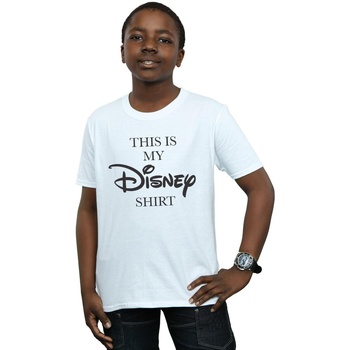 Abbigliamento Bambino T-shirt maniche corte Disney My T-shirt Bianco