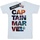 Abbigliamento Bambino T-shirt maniche corte Marvel Captain  Space Text Bianco