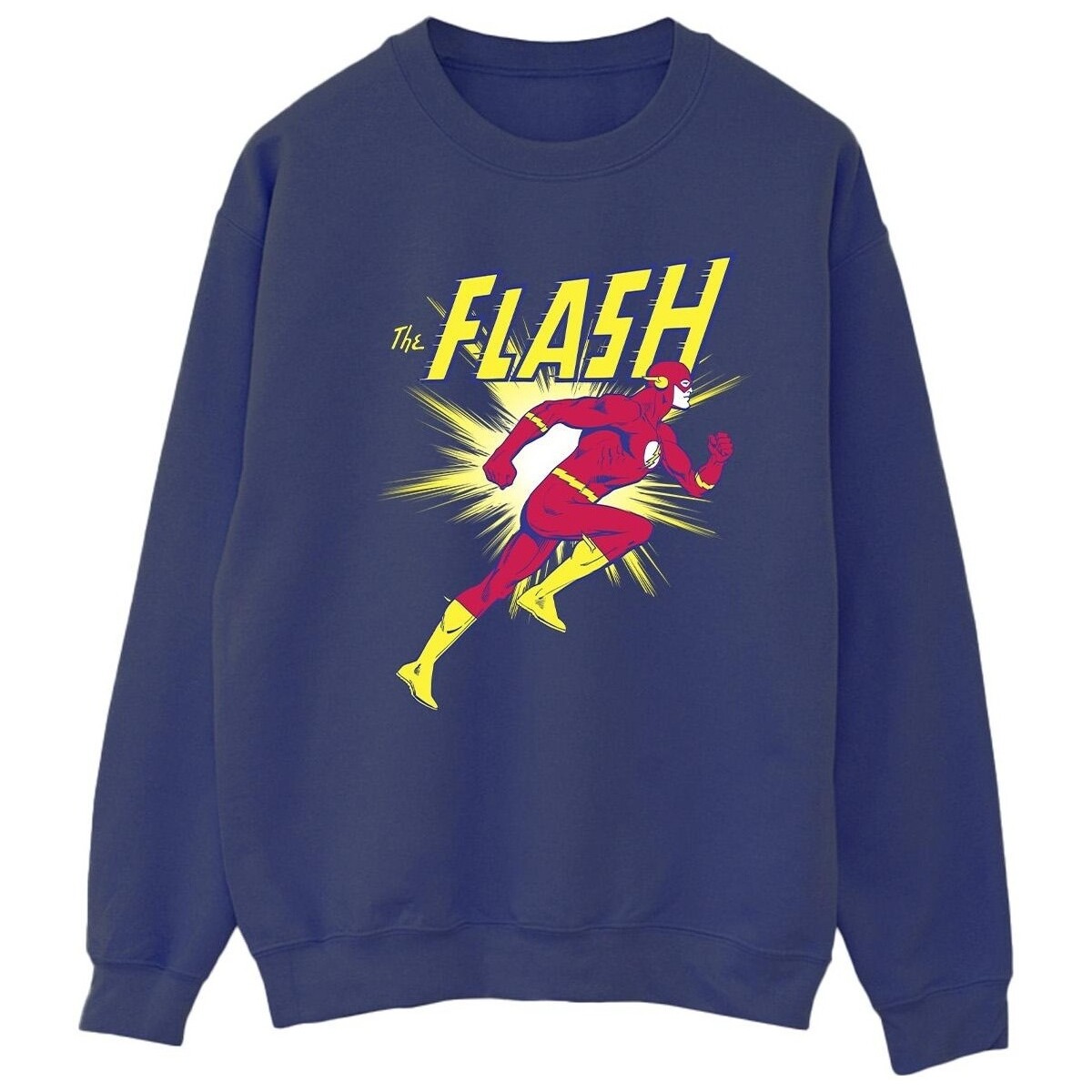 Abbigliamento Donna Felpe Dc Comics The Flash Running Blu