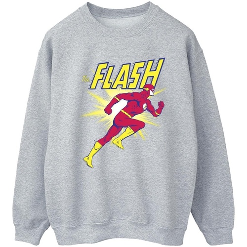 Abbigliamento Donna Felpe Dc Comics The Flash Running Grigio
