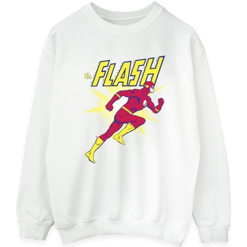 Abbigliamento Donna Felpe Dc Comics The Flash Running Bianco