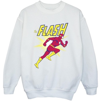 Abbigliamento Bambina Felpe Dc Comics The Flash Running Bianco