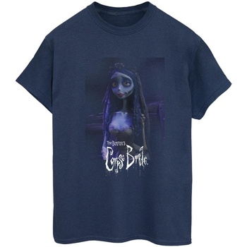 Abbigliamento Donna T-shirts a maniche lunghe Corpse Bride Emily Poster Blu