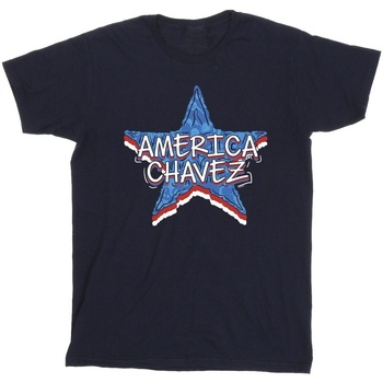 Abbigliamento Bambino T-shirt & Polo Marvel Doctor Strange America Chavez Blu