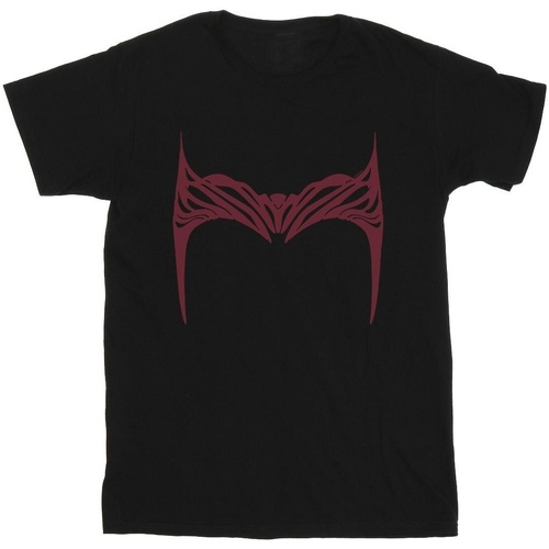 Abbigliamento Bambino T-shirt maniche corte Marvel Doctor Strange Wanda Crown Nero