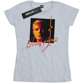 Abbigliamento Donna T-shirts a maniche lunghe David Bowie Photo Angle 90s Grigio