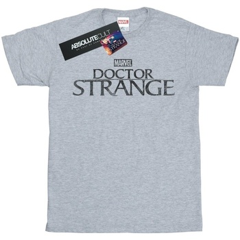 Abbigliamento Bambina T-shirts a maniche lunghe Marvel Doctor Strange Logo Grigio