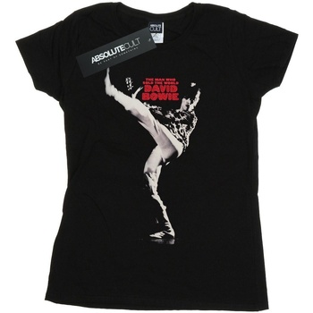 Abbigliamento Donna T-shirts a maniche lunghe David Bowie The Man Who Sold The World Nero