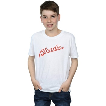 Abbigliamento Bambino T-shirt maniche corte Blondie  Bianco