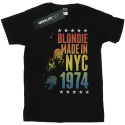 Abbigliamento Bambina T-shirts a maniche lunghe Blondie Rainbow NYC Nero