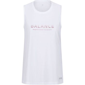Abbigliamento Donna T-shirts a maniche lunghe Regatta Freedale II Bianco