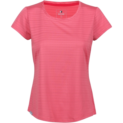 Abbigliamento Donna T-shirts a maniche lunghe Regatta Limonite VI Rosso