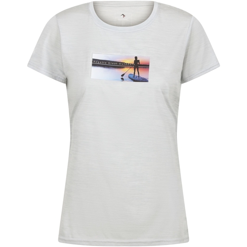 Abbigliamento Donna T-shirts a maniche lunghe Regatta RG9213 Grigio