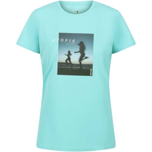 Abbigliamento Donna T-shirts a maniche lunghe Regatta RG9221 Blu