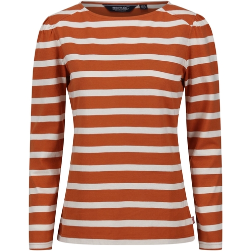 Abbigliamento Donna T-shirts a maniche lunghe Regatta Federica Arancio