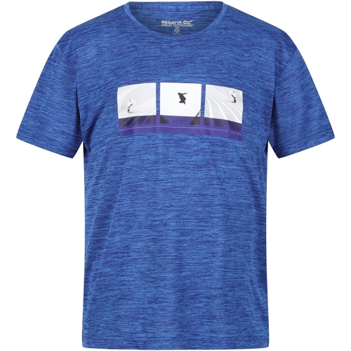 Abbigliamento Unisex bambino T-shirt maniche corte Regatta Findley Blu