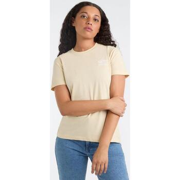 Abbigliamento Donna T-shirts a maniche lunghe Umbro UO1911 Bianco