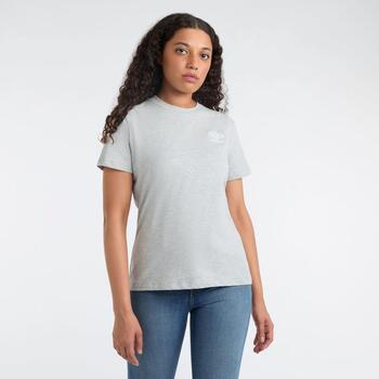 Abbigliamento Donna T-shirts a maniche lunghe Umbro UO1911 Bianco