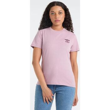 Abbigliamento Donna T-shirts a maniche lunghe Umbro Core Viola