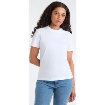 Abbigliamento Donna T-shirts a maniche lunghe Umbro Core Bianco