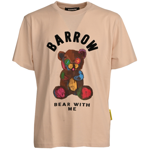 Abbigliamento Uomo T-shirt maniche corte Barrow s4bwuath040-bw009 Bianco