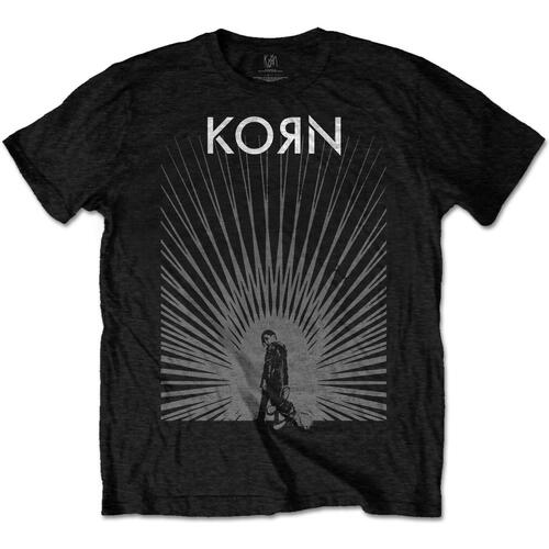 Abbigliamento T-shirts a maniche lunghe Korn Radiate Glow Nero