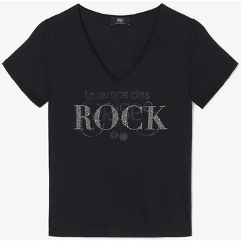 Abbigliamento Donna T-shirt & Polo Le Temps des Cerises T-shirt QUINN Nero