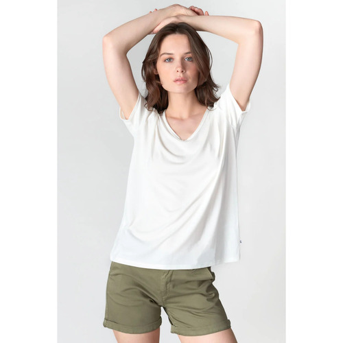 Abbigliamento Donna T-shirt & Polo Le Temps des Cerises T-shirt PARODIA Bianco