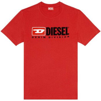 Abbigliamento Uomo T-shirt & Polo Diesel T-SHIRT T-DIEGOR-DIV Rosso