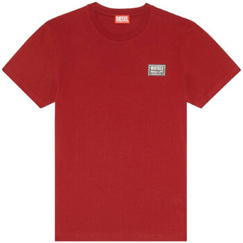 Abbigliamento Uomo T-shirt & Polo Diesel T-SHIRT T-DIEGOR-SP R Rosso