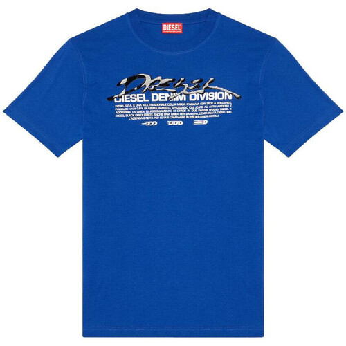 Abbigliamento Uomo T-shirt & Polo Diesel T-SHIRT T-JUST-L3 Blu