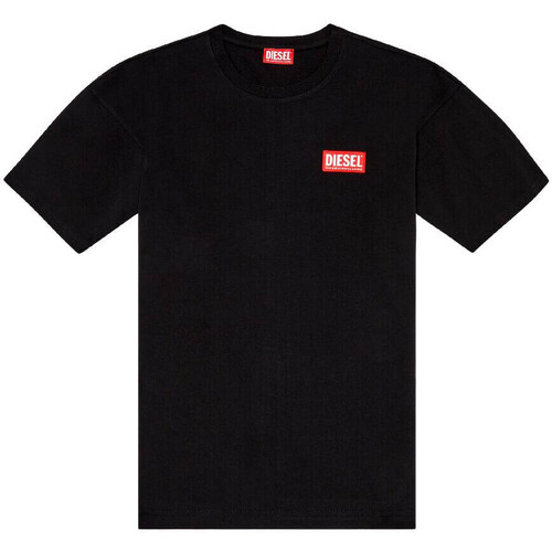 Abbigliamento Uomo T-shirt & Polo Diesel T-SHIRT T-NLABEL-L1 Nero