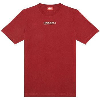 Abbigliamento Uomo T-shirt & Polo Diesel T-SHIRT T-JUST-L4 R Rosso