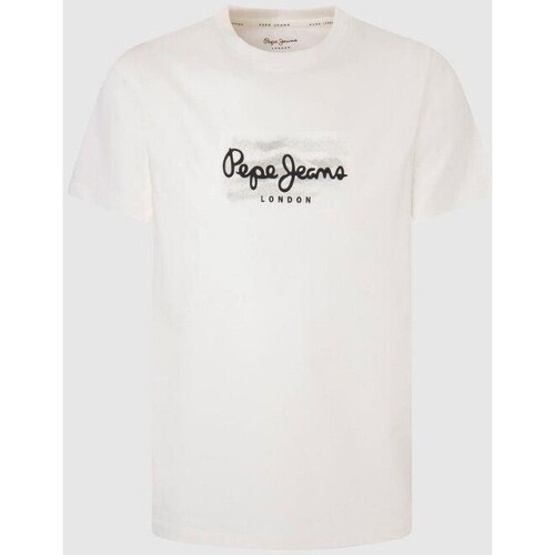 Abbigliamento Uomo T-shirt maniche corte Pepe jeans PM509204 CASTLE Grigio