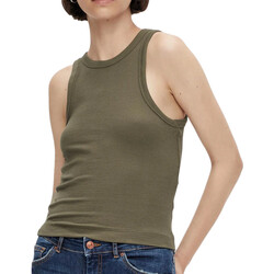Abbigliamento Donna Top / T-shirt senza maniche Pieces 17113973 Verde