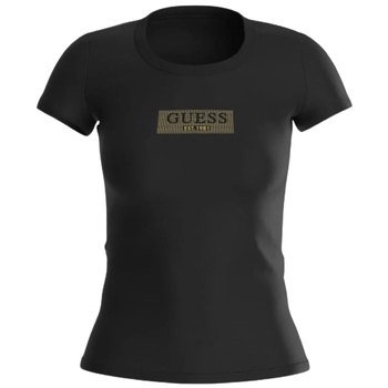 Abbigliamento Donna T-shirt & Polo Guess T-shirt ES24GU12 Nero