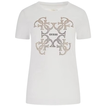 Abbigliamento Donna T-shirt & Polo Guess T-shirt ES24GU18 Bianco