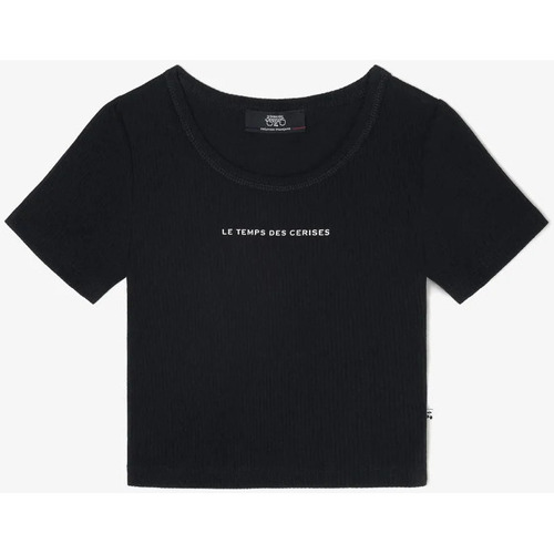 Abbigliamento Bambina T-shirt & Polo Le Temps des Cerises T-shirt YUKONGI Nero