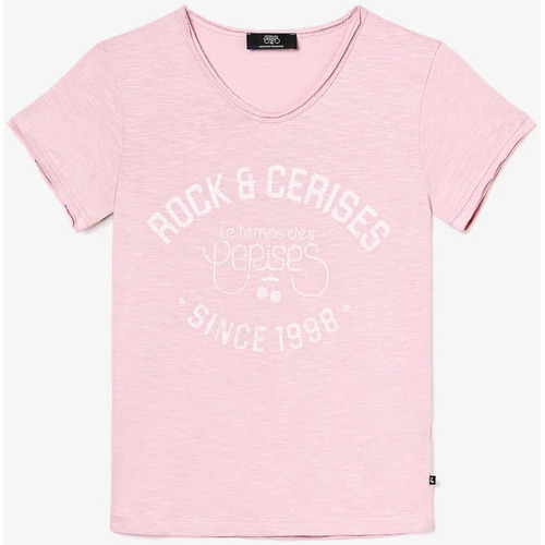 Abbigliamento Bambina T-shirt & Polo Le Temps des Cerises T-shirt AIMEGI Rosa