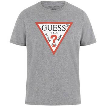 Abbigliamento Uomo T-shirt & Polo Guess T-SHIRT ES24GU23 Grigio