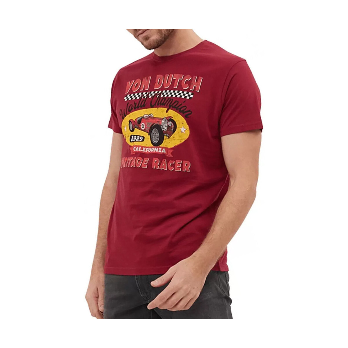 Abbigliamento Uomo T-shirt & Polo Von Dutch VD/TRC/LEADER Rosso