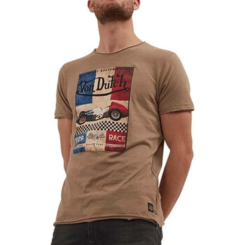 Abbigliamento Uomo T-shirt & Polo Von Dutch VD/TRC/GPRIX Beige