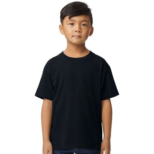 Abbigliamento Unisex bambino T-shirt & Polo Gildan 65000B Nero