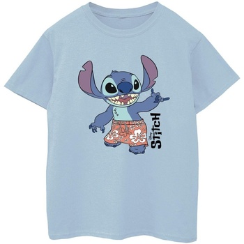 Abbigliamento Bambino T-shirt maniche corte Disney Lilo & Stitch Bermuda Shorts Blu